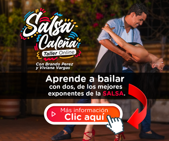 Aprende a bailar con dos, de los mejores exponentes de las SALSA.